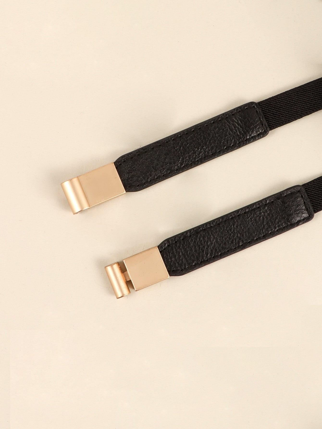 PU Elastic Skinny Belt - 808Lush