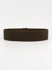 Alloy Buckle Elastic Belt - 808Lush