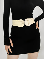 PU Elastic Wide Belt - 808Lush