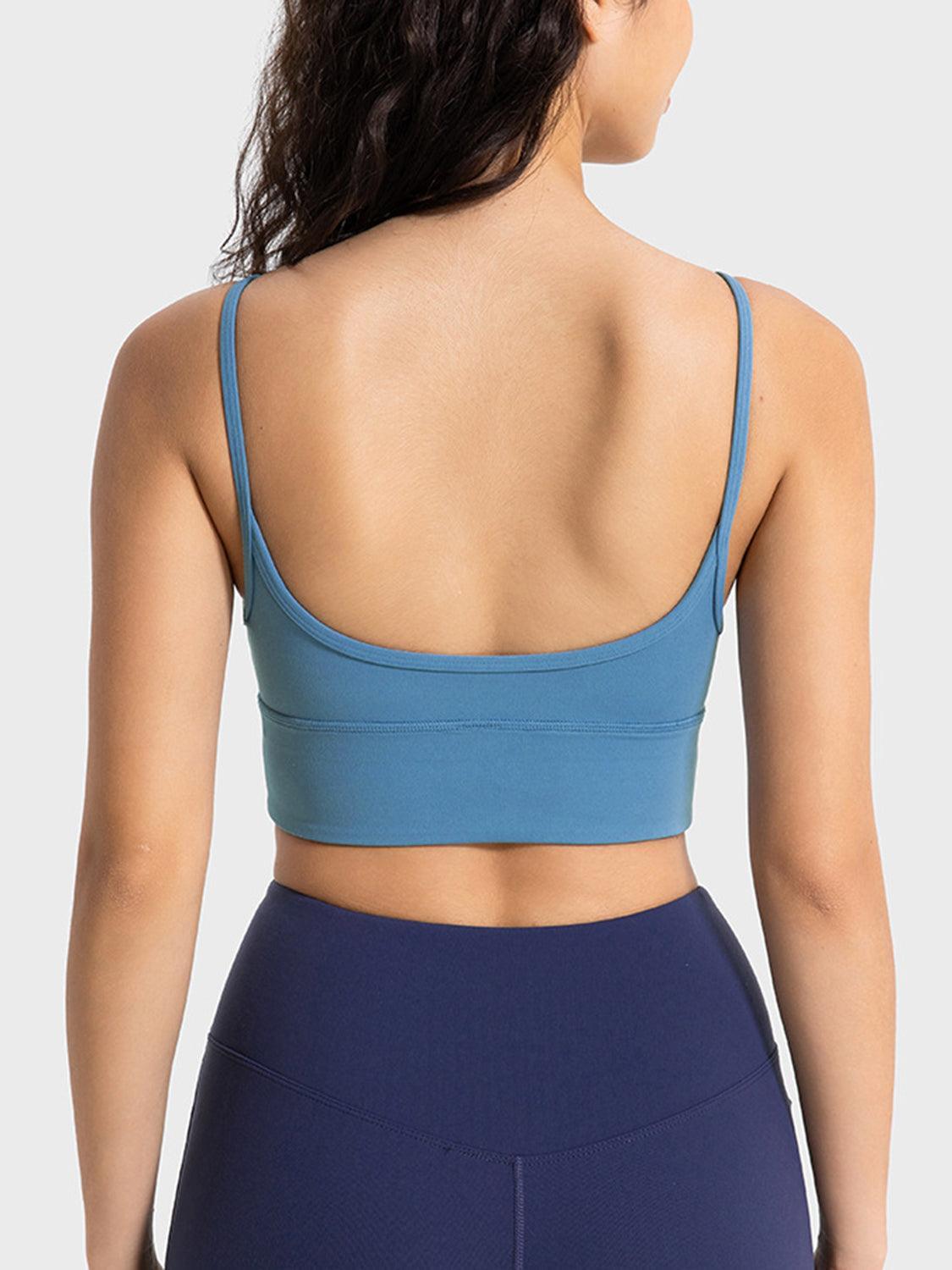 Spaghetti Strap Sport Bra - 808Lush