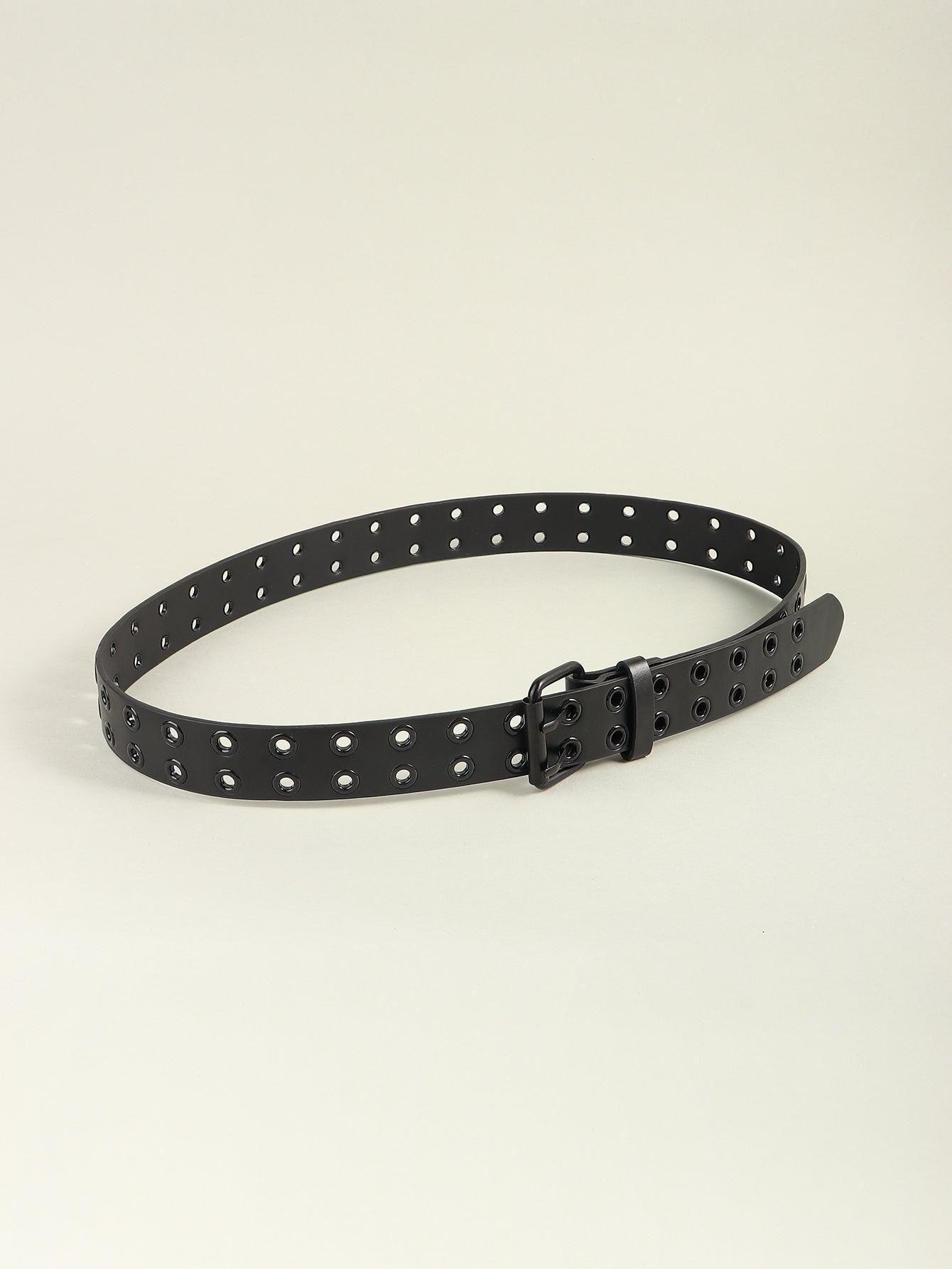 Grommet PU Leather Belt - 808Lush