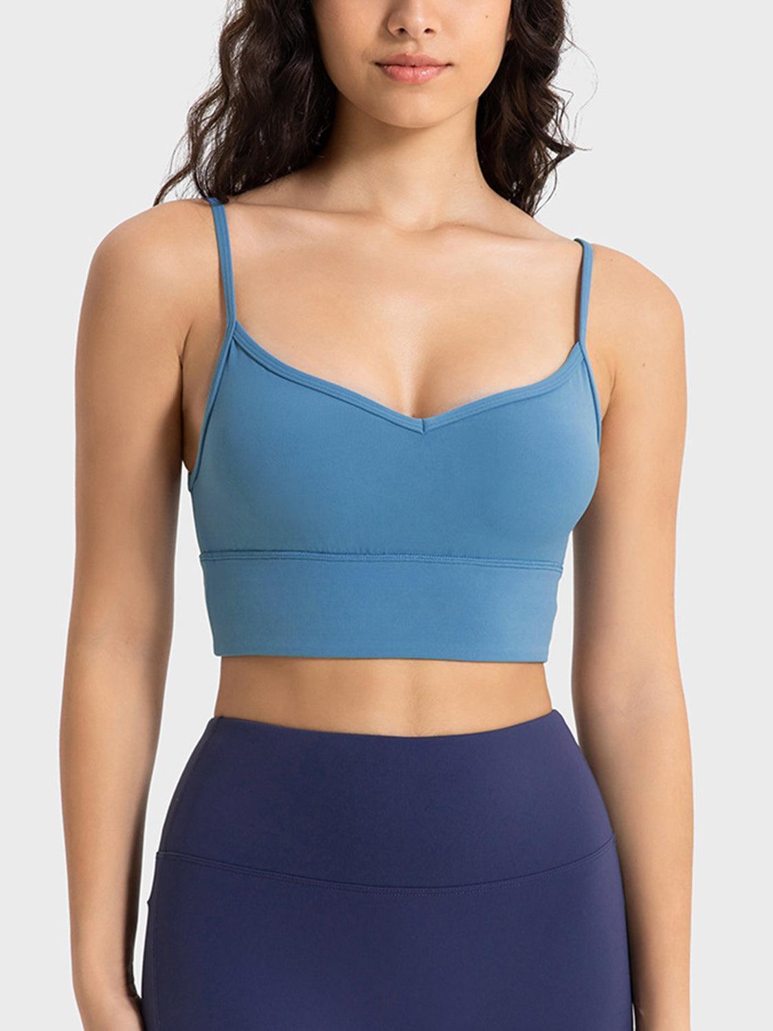 Spaghetti Strap Sport Bra - 808Lush