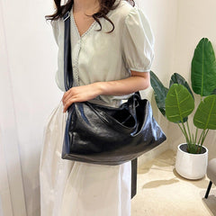 PU Leather Shoulder Bag - 808Lush