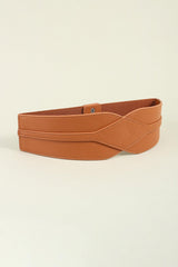 Elastic Wide PU Belt - 808Lush