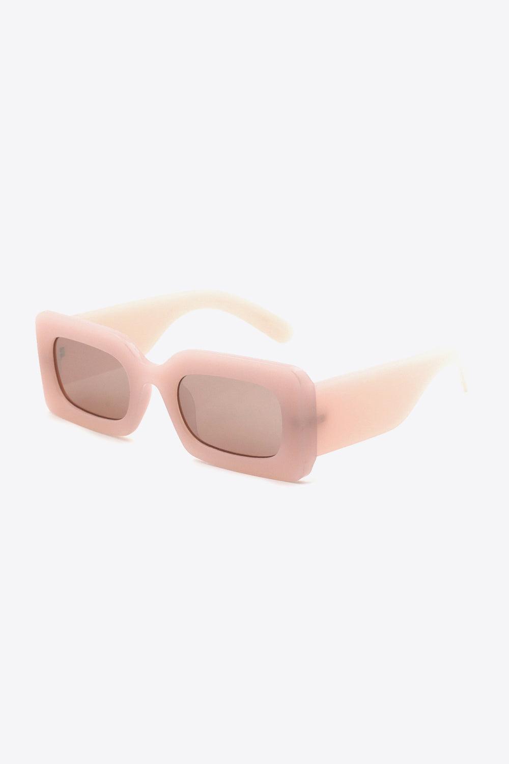 Polycarbonate Frame Rectangle Sunglasses - 808Lush