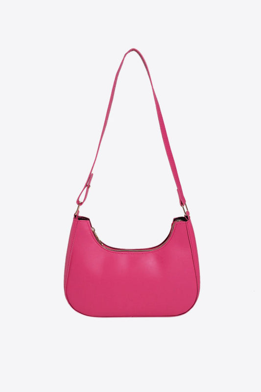 PU Leather Shoulder Bag - 808Lush