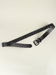 Grommet PU Leather Belt - 808Lush