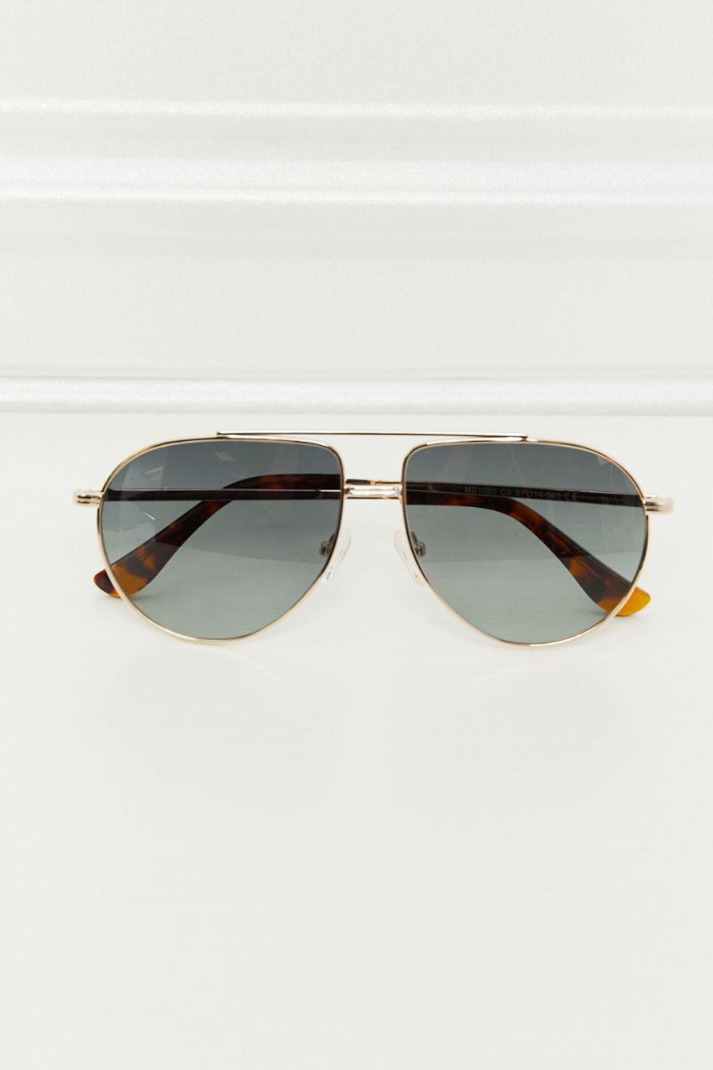 TAC Polarization Lens Aviator Sunglasses - 808Lush