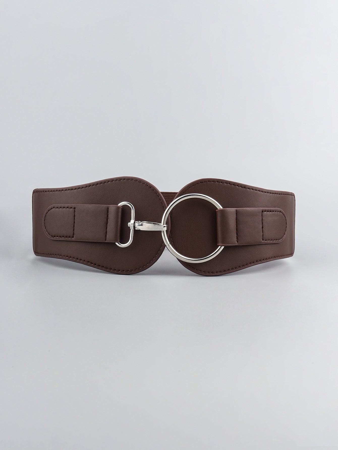 PU Elastic Wide Belt - 808Lush