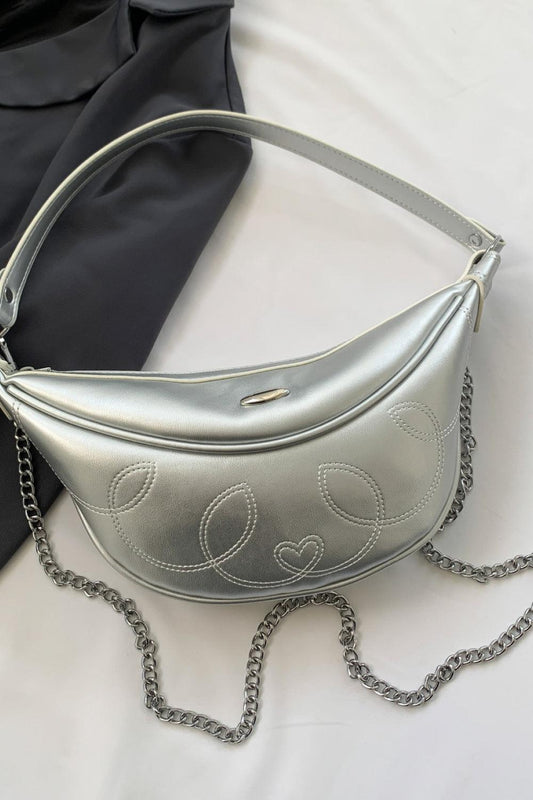 PU Leather Shoulder Bag - 808Lush