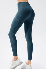 High Waist Slim Fit Long Sports Pants - 808Lush