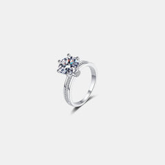 3 Carat Moissanite 925 Sterling Silver Ring - 808Lush