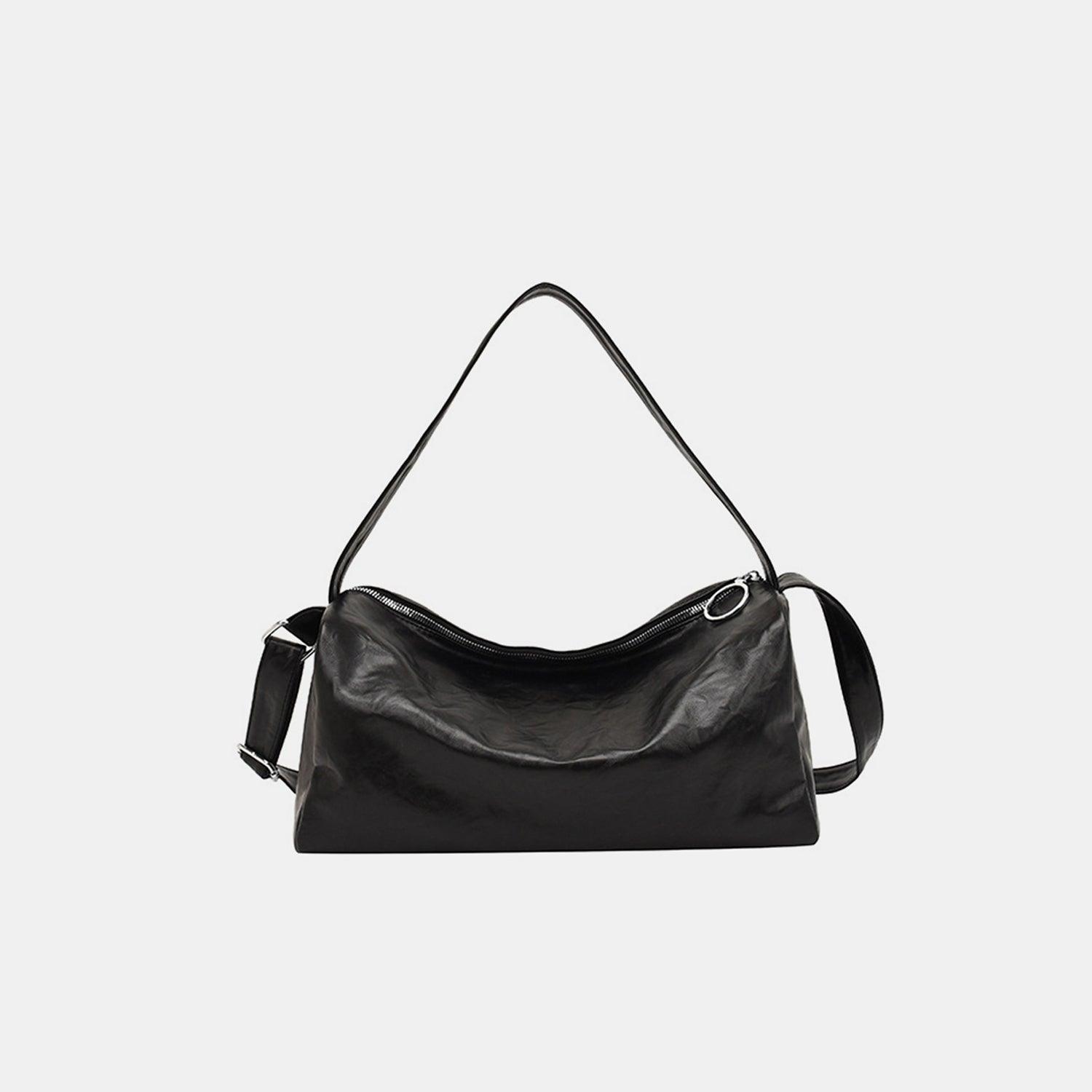 PU Leather Shoulder Bag - 808Lush