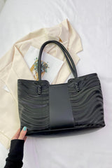 PU Leather Shoulder Bag - 808Lush