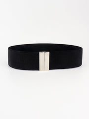 Alloy Buckle Elastic Belt - 808Lush