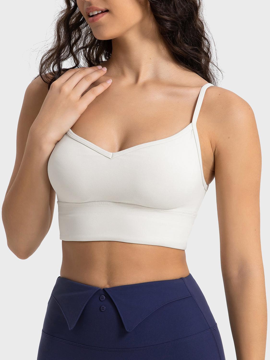 Spaghetti Strap Sport Bra - 808Lush