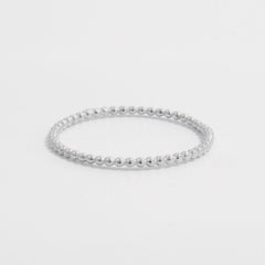 925 Sterling Silver Bead Ring - 808Lush