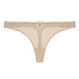 Silk Ultra Thin Panty Transparent Mesh T Back - 808Lush