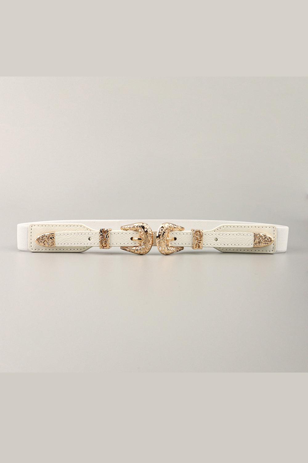 Double Buckle Elastic Belt - 808Lush