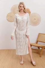 Women Cotton Elegant Beach Cover Up