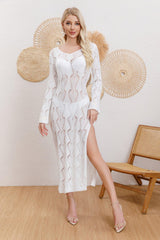 Women Cotton Elegant Beach Cover Up