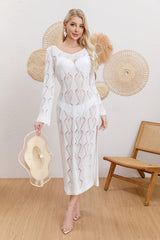 Women Cotton Elegant Beach Cover Up