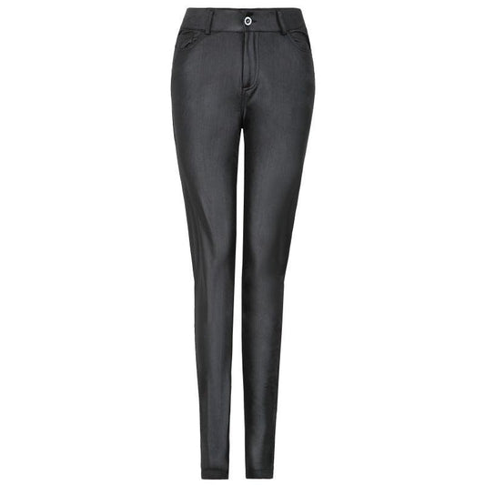 Leather Pants Casual Sexy Skinny Pants - 808Lush