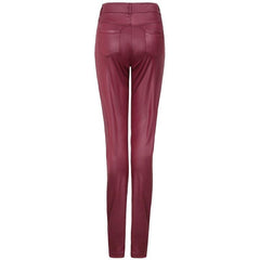 Leather Pants Casual Sexy Skinny Pants - 808Lush