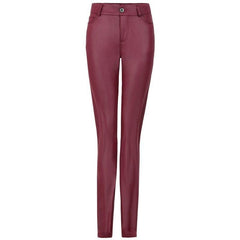 Leather Pants Casual Sexy Skinny Pants - 808Lush