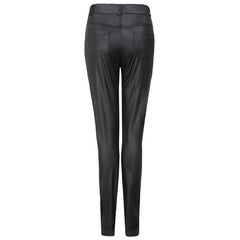 Leather Pants Casual Sexy Skinny Pants - 808Lush