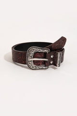 Textured PU Leather Belt - 808Lush