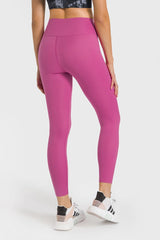 High Waist Ankle-Length Yoga Leggings - 808Lush