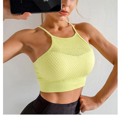 Shockproof Push-up Yoga Sports Bra