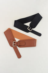 Elastic Wide PU Belt - 808Lush