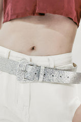 Glitter PU Leather Belt - 808Lush