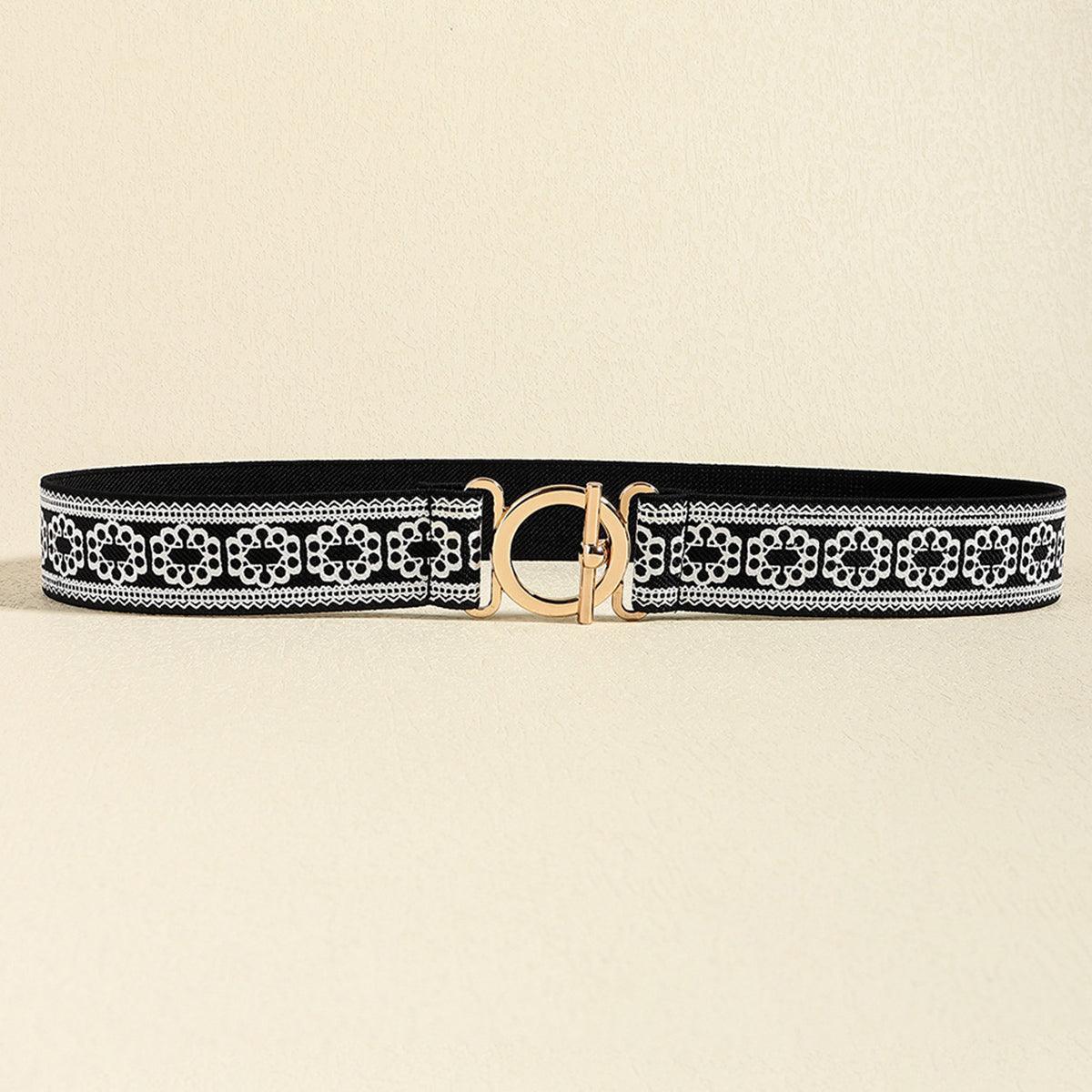 Toggle Clasp Elastic Belt - 808Lush