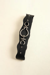 PU Leather Zinc Alloy Buckle Belt - 808Lush