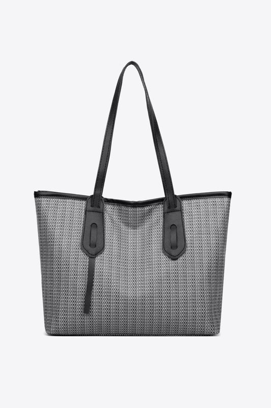 PU Leather Tote Bag - 808Lush