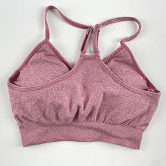 Women Quick Drying Bra Shockproof Yoga Workout Bra Vest