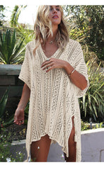 Beach Vacation Blouse Knitted Beach Crochet