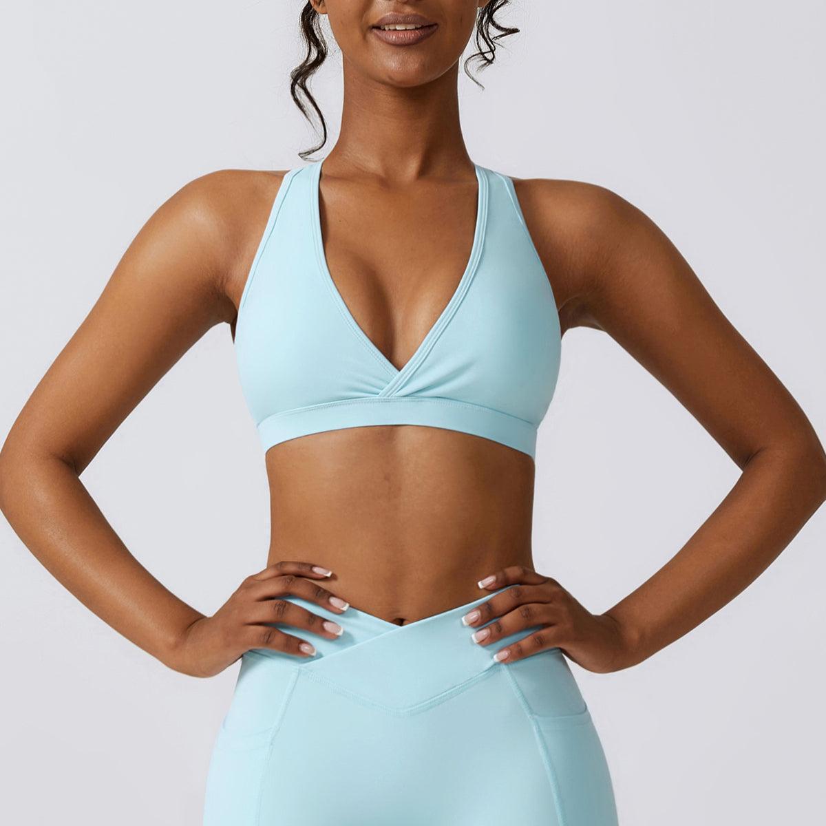 Wide Strap Active Bra - 808Lush