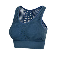 Back Seamless Shockproof Yoga Sports Bra