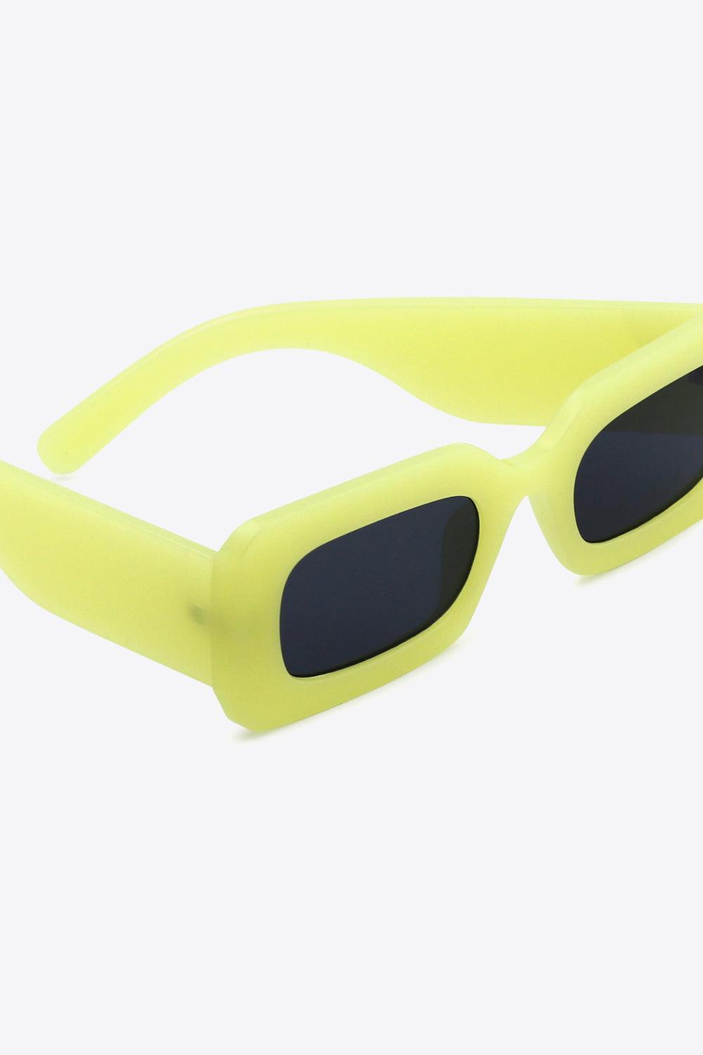 Polycarbonate Frame Rectangle Sunglasses - 808Lush