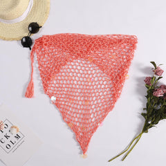 Beach Towel Sexy Fishnet Shawl