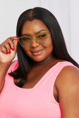 Metal Frame Full Rim Sunglasses - 808Lush