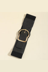 Zinc Alloy PU Leather Belt - 808Lush