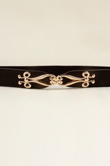 Alloy Buckle Elastic Belt - 808Lush