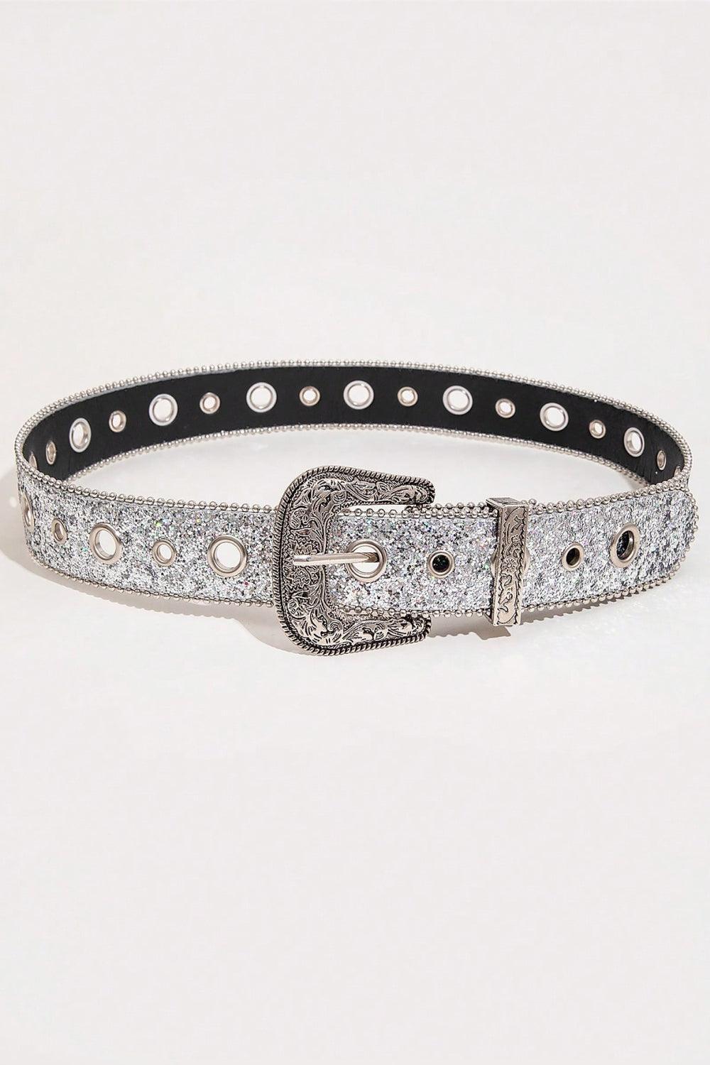 Grommet PU Leather Belt - 808Lush