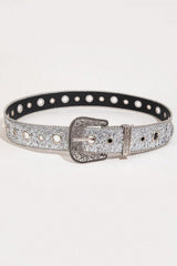 Grommet PU Leather Belt - 808Lush