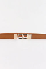 Geometric Double Buckle Elastic Belt - 808Lush